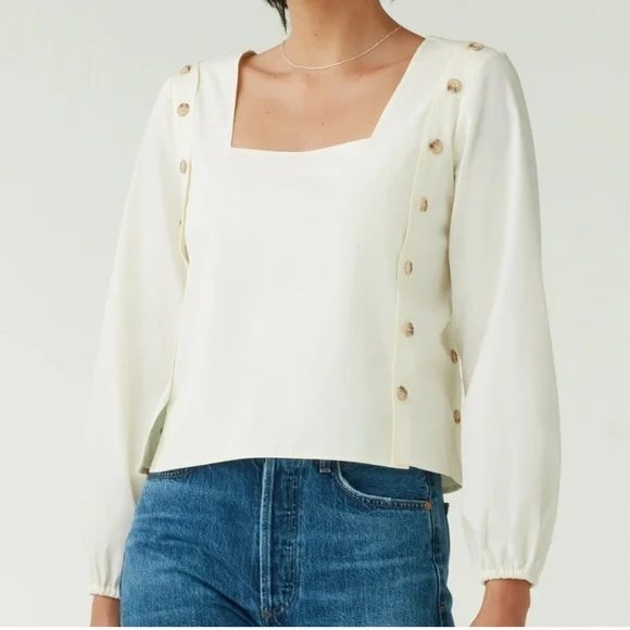 Vetta Capsule Convertible Blouse Sleeveless Top - Picture 1 of 6